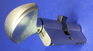 Hoppe 90 Degree Key Cylinder Install Instructions