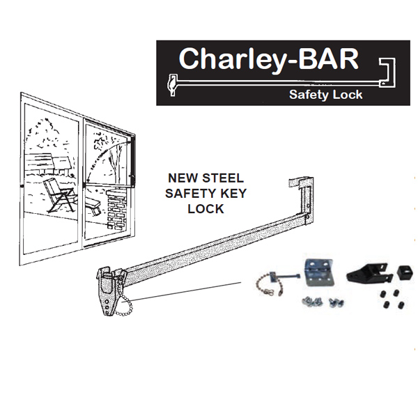 Sliding door charley bar