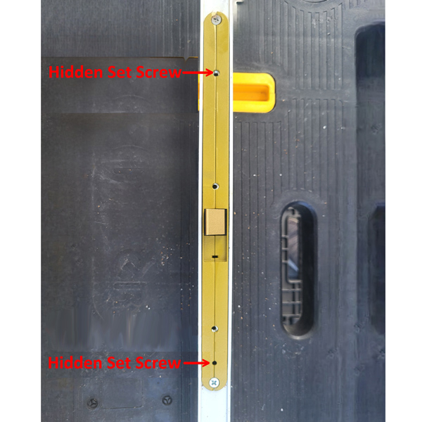 Trillenium Lock Hidden Screws