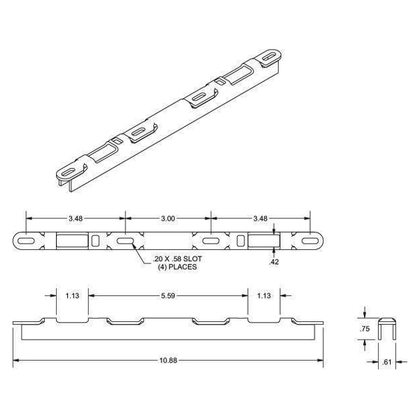 Sliding Door Keeper 2 Point 12-349 | Window and Door Parts