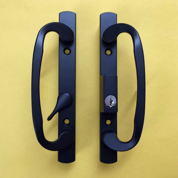2265 Sash Controls Handle 13245BK Black with Keylock