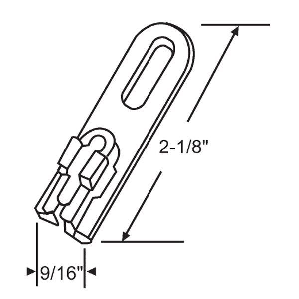 Screen Door Guide 1554 Window and Door Parts