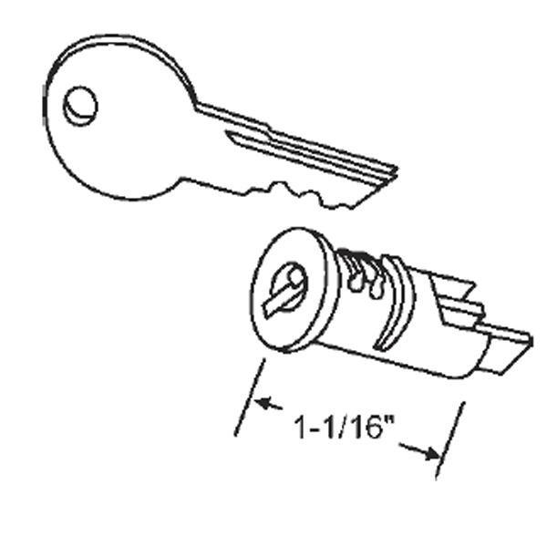 Capitol Key Cylinder lock 16103 16103