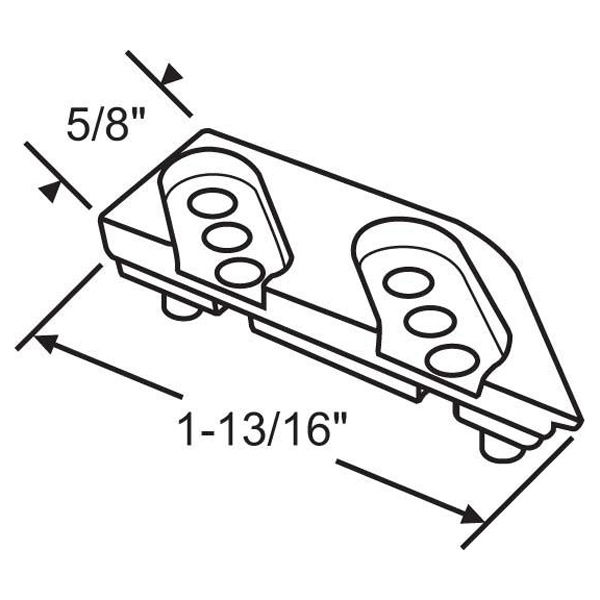 Truth Casement Window Keeper 39895 Window and Door Parts