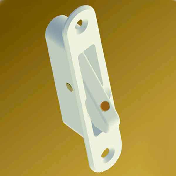 Face Fix Single Action Window Vent Lock 501367FFW Window and Door Parts