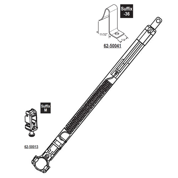 62-716 Inverted Window Channel Balance 62-716-42G-36M | Window and Door ...