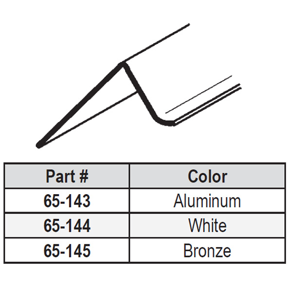 Metal Glazing Bead 65144 Window and Door Parts