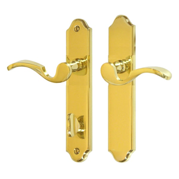 Capri Semi-Active Polished Brass Handle Set 854-15556 | Window and Door ...