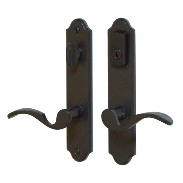 Capri Active Black Handle Set 854-16091 | Window and Door Parts