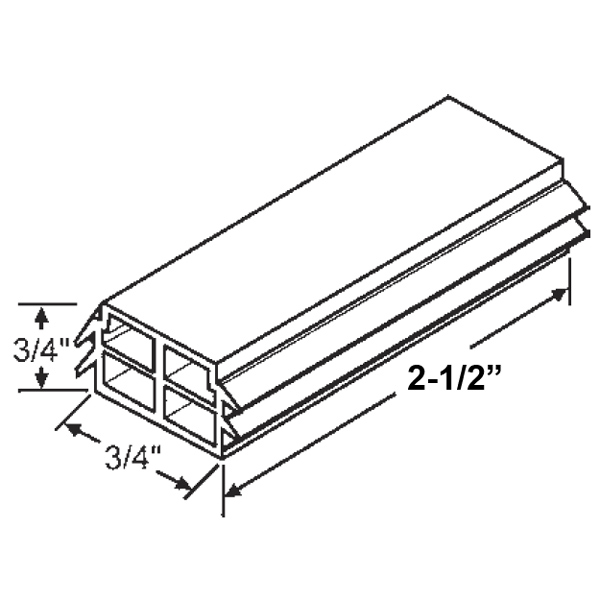 Window Bottom Stop Window Sash Stop 900-19369-2.5 | Window and Door Parts