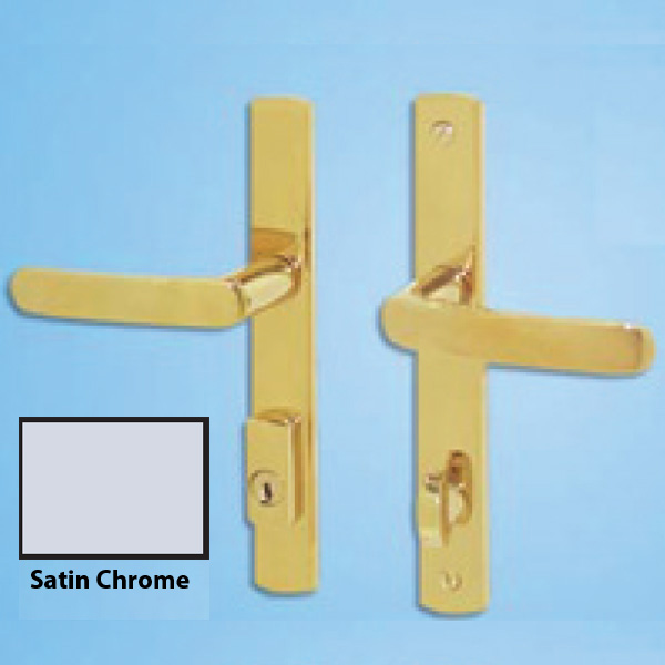 GU Ferco Hardware Allegro Active Satin Chrome Handle Set 85415704