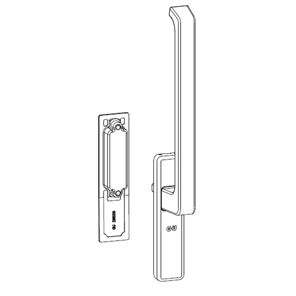 GU Ferco Hardware GU Lift and Slide Handle 85414779 85414779