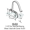 Screen Door Roller Assembly w/ Corner 10-414ssa 2