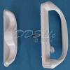 Interlock Patio Door Handle w/ Key White 13-555WK 2