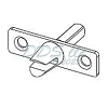 Hoppe Casement Connector 850-3849085 2