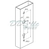Interlock Active Door Handle Set 55-444BN 3