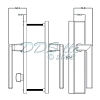Winkhaus Miami Sliding Door Handle Set, RH MI3065.PR.748 2