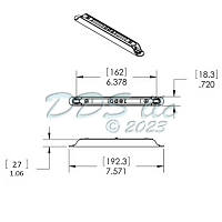 Interlock Sliding Door Keeper 12-421 1