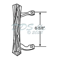 Patio Door Handle 13-109 1