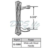 Patio Door Handle 13-109W 1