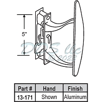 Tucker Patio Door Handle LH 13-171R 2