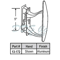Tucker Patio Door Handle RH 13-172 2