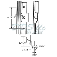 Handle patio Door 13-271WH 1