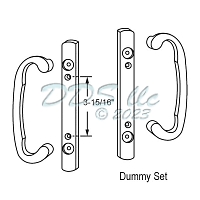 Dummy Set 2265 Patio Door 13-284DBZ Bronze 1