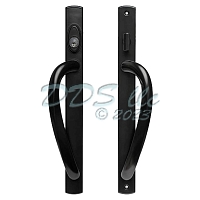 Truth Sliding Door Handle Set Keyed 13-370-10K