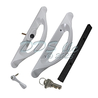 Amesbury Truth Allure Patio Door Handle Set Keyed 13-372-3K