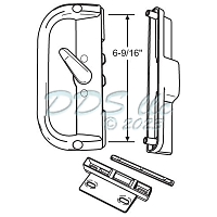 Traco - Three Rivers Sliding Patio Door Handle 13-384B