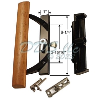 Sliding Door Handle Black 13-452B