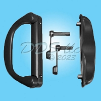 Interlock Sliding Door Handle Black 13-473B