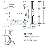 Patio Door Handle 13-499WA 1