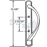 WinDoor Interior Dummy Patio Door Handle 13-645B-ID 1