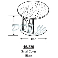Patio Door Screw Hole Cover 16-336 1