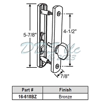 PGT Interior Handle with Thumbturn Bronze 16-618BZ 1