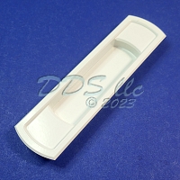 PGT White Exterior Recessed Pull Handle 16-740W