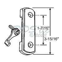 Windoor Secondary Thumb Latch 16-798W 1