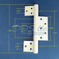 PGT Storm Door Hinge 19-1336BZ 1