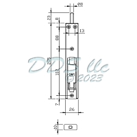 Savio Door Flush Bolt 19-1518sv 2