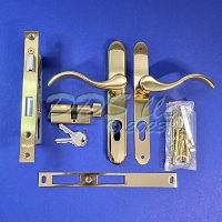 Storm Door Handle and Lockset 19-302035PB 1