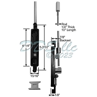 Mortise Flush Bolt 19-426BZ
