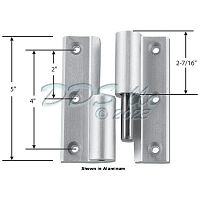 Deluxe Hinge Kit Aluminum 19-574 1