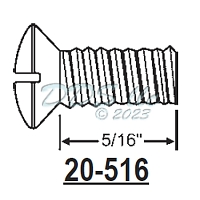 Oval Head Screw 20-516 1