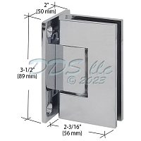 Shower Door Hinge Bright Chrome 22-244BCH 1