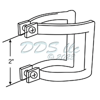 Shower Door Handle Set 22-67PA 1