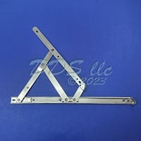 20" Anderberg 201 Stainless Steel Hinge w/ Stop 28-20-2-07