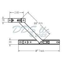 Caldwell Magnum Keyed Limit Device 28C-1-10-8 1