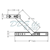 Caldwell Magnum Keyed Limit Device 28C-1-8-8 1